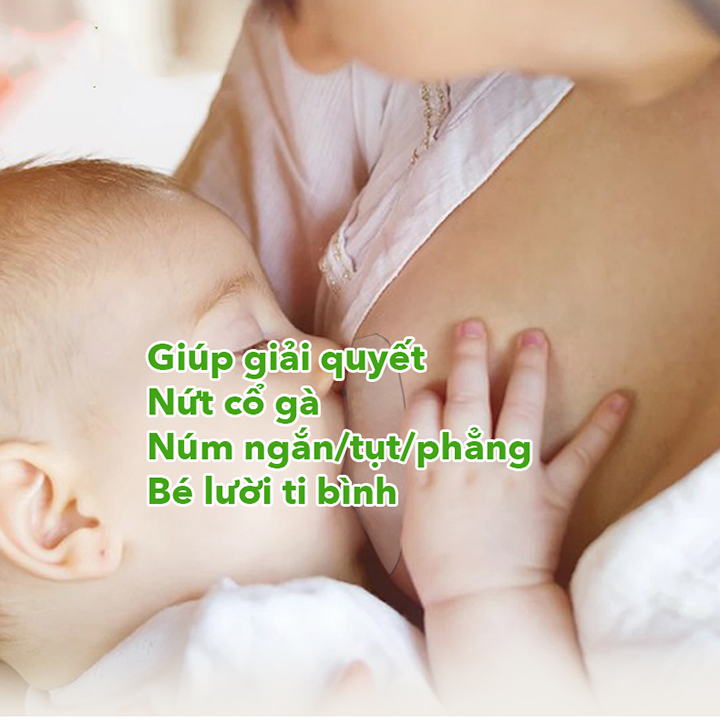 Núm Trợ Ti Cao Cấp MEDELA Màu Trắng, Núm trợ ti cho mẹ và bé, Núm trợ ti an toàn cho mẹ và bé, trợ ti ngực silicone mềm cho Mẹ hỗ trợ cho bé bú + Tặng tinh dầu xả chanh thơm phòng, đuổi côn trùng.