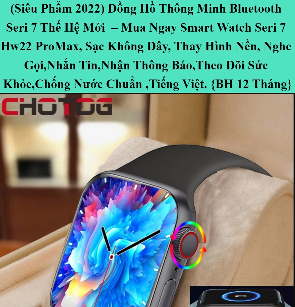 Siêu Phẩm 2022) Đồng Hồ Thông Minh Bluetooth Seri Thế Hệ Mới
