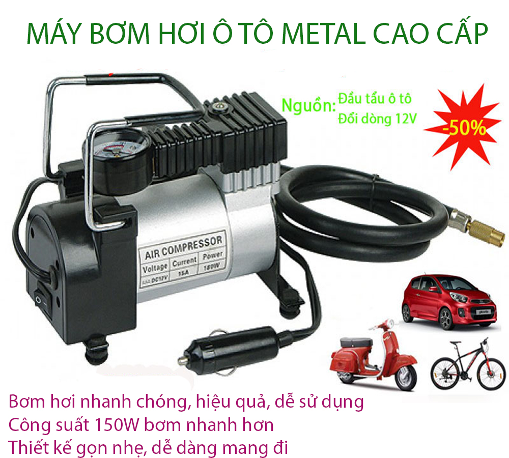 Lốp ô tô nào tốt , Lop xe moto mini - CHỌN NGAY MÁY BƠM HƠI Ô TÔ Hàng nhập khẩu cao cấp, Công suất bơm lớn giúp bơm nhanh, dễ dàng ; MẪU MT-215, Giảm giá 50% NGAY HÔM NAY, Bảo hành 1 đổi 1 Sản phẩm