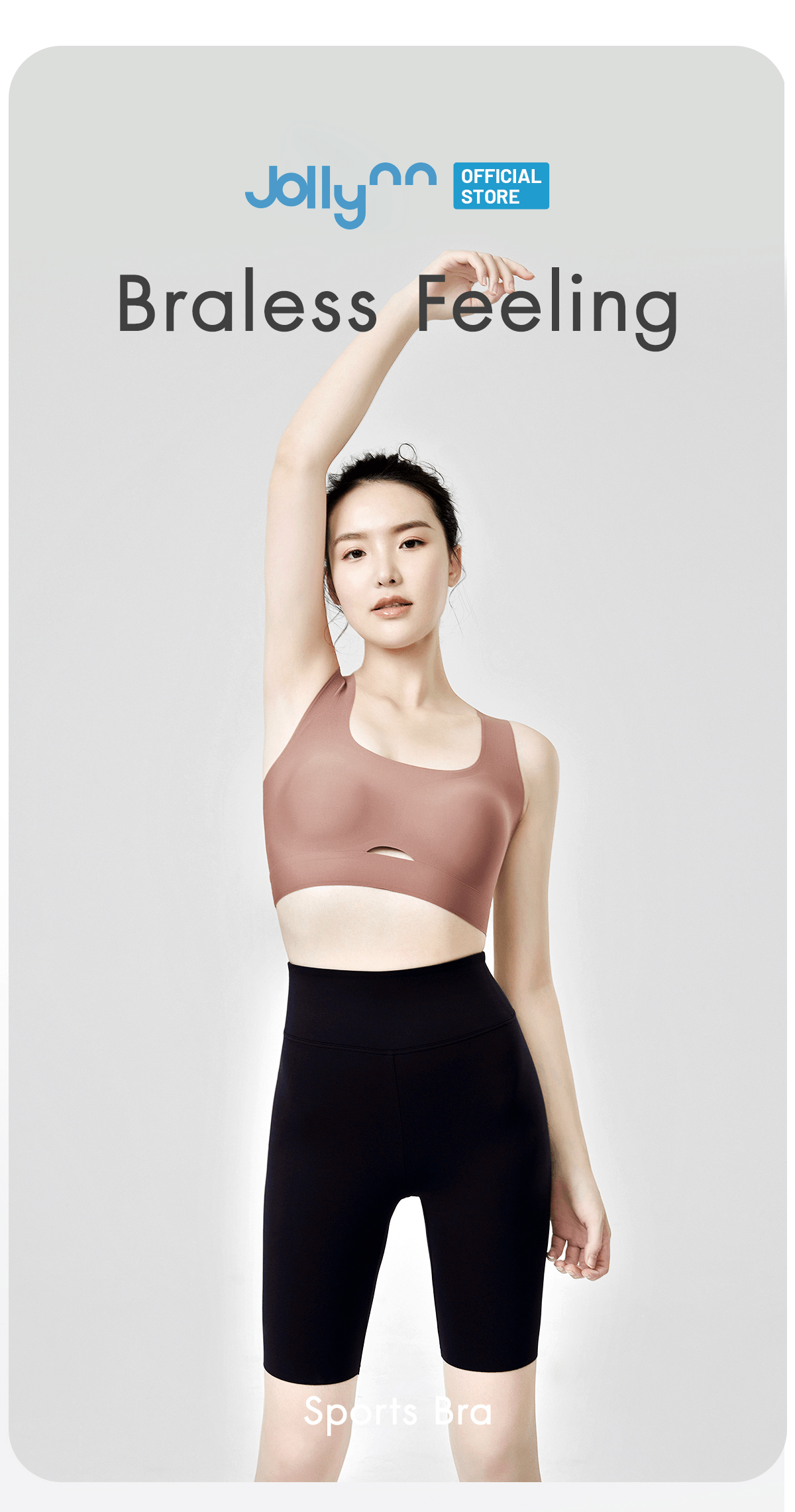 Áo ngực thể thao Jollynn Cheer X sport bra không gọng, dây xoắn X, vừa vặn,  thông gió tốt, màu trơn - Áo ngực | ThờiTrangNữ.vn