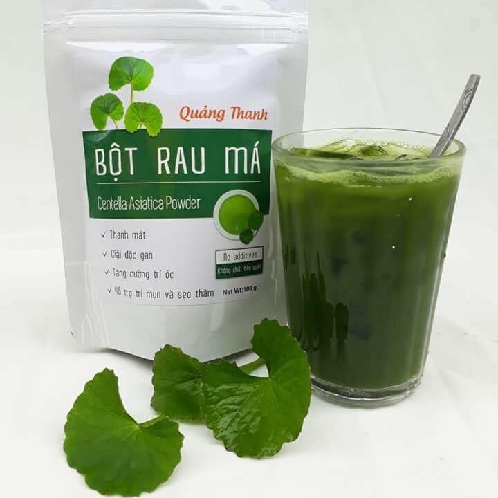 Bột rau má sấy lạnh Quảng Thanh