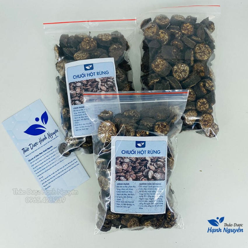 Chuối Hột Rừng Thái Lát 500g