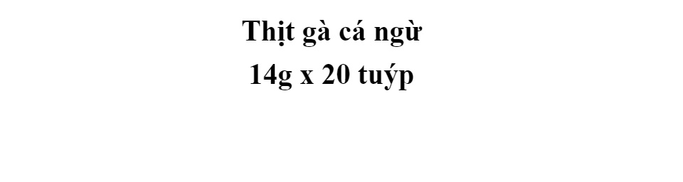 Sốt thưởng thức ăn cho mèo Ciao Thái Lan nhiều vị gói 10 tuýp 20