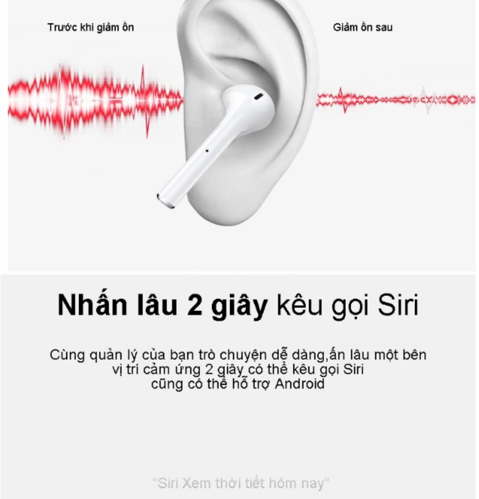 Tai Nghe Bluetooth Thế Hệ 12 5.0 TWS Nút Cảm Ứng Pin Trâu Có Cửa Sổ Kết Nối, Micro Đàm Thoại 2 Bên - Tai Nghe Không Dây Nhét Tai - Tai Nghe Bluetooth Mini - tai nghe bluetooth nhét tai 5