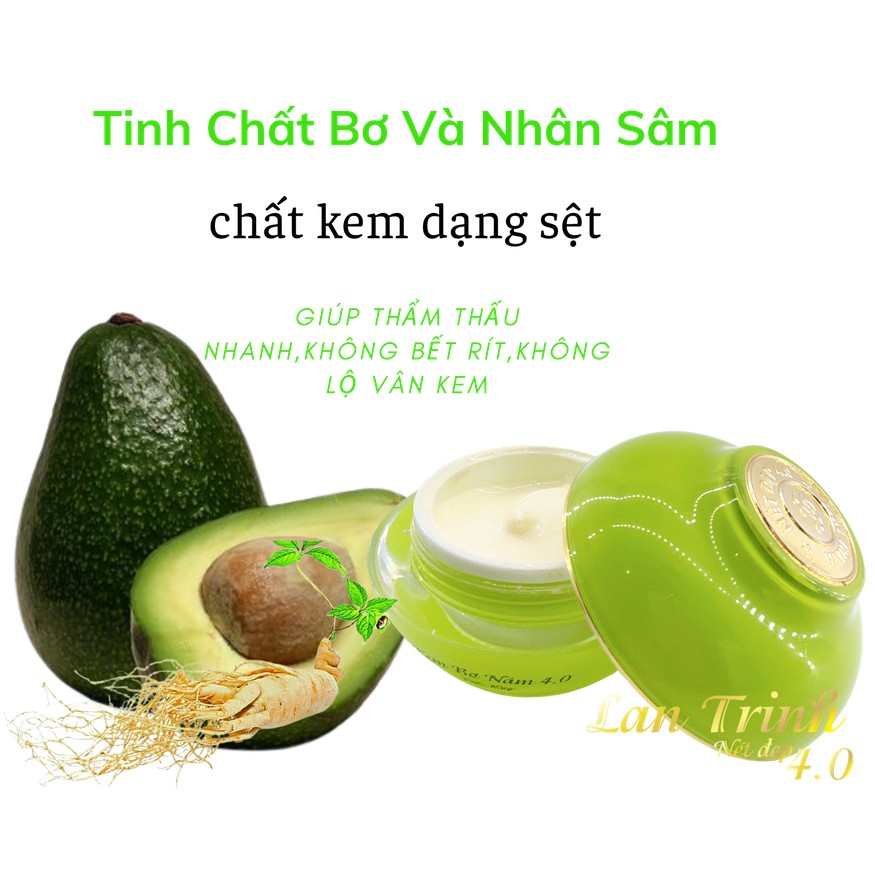 KEM BƠ NÁM CAO CẤP 4.0 PLUS 10g - MUA 1 ĐƯỢC 2