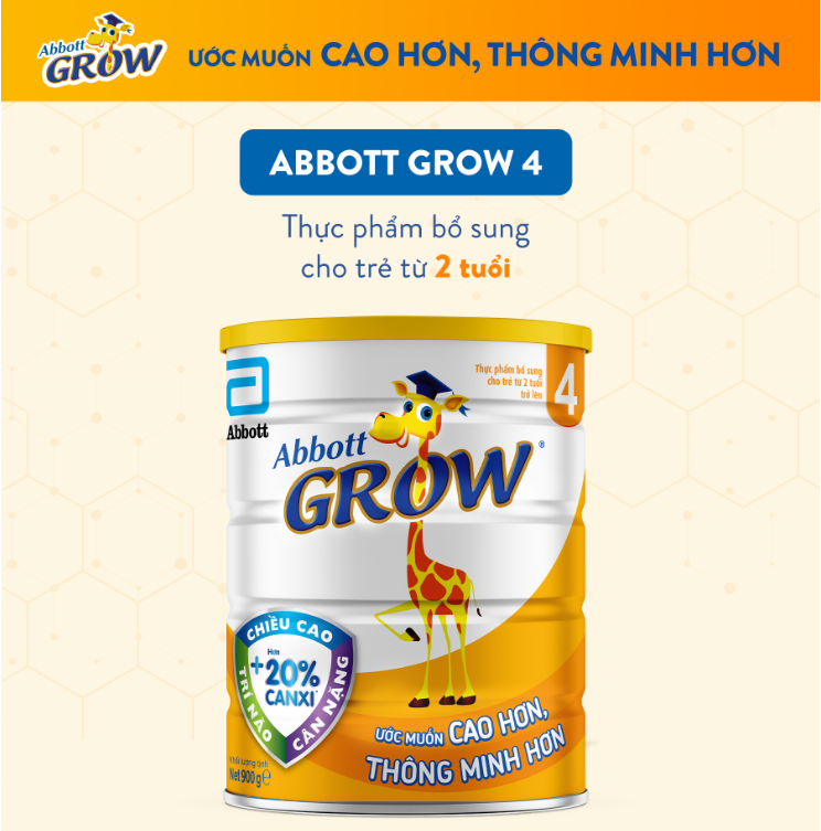 Sữa bột Abbott Grow 4 400g