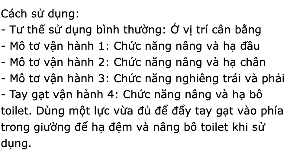 Giường bệnh viện NIKITA DCN08 Chính hãng - Đa chức năng cao cấp, Bảo hành 12 tháng, nệm chống loét, xuất xứ Nhật Bản, điều khiển bằng remote 63 Giường bệnh viện NIKITA DCN08 Chính hãng - Đa chức năng cao cấp, Bảo hành 12 tháng, nệm chống loét, xuất xứ Nhật Bản, điều khiển bằng remote