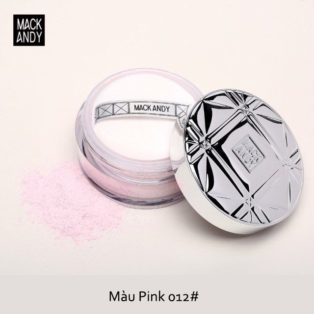 Phấn phủ kiềm dầu MACK ANDY CREAMY [Chính hãng 100%] | Phấn phủ dạng bột, siêu mịn 3 tone màu lựa chọn