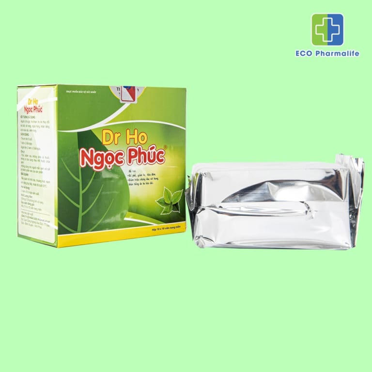 Dr ho Ngọc Phúc - Lọ 600gr - Giúp bổ phế, giảm ho, tiêu đờm. Hỗ trợ giảm triệu chứng đau rát họng, khản tiếng do ho kéo dài - Ecopharmalife