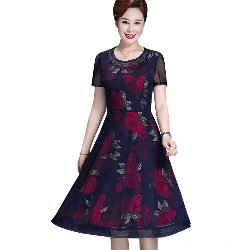 Đầm trung niên hàng mới 2022