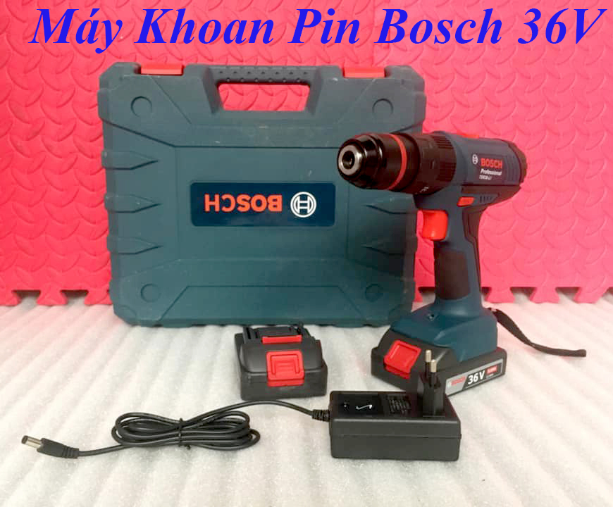 Máy Khoan Pin Bosch 36V Có Hai Chức Năng Khoan Và Khoan Búa - Mẫu