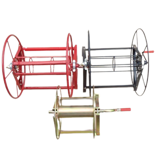 Khung rulo cuộn dây rửa xe cao áp, dây điện, cáp, internet, dây thùng, cáp quang từ 50 đến 500m có chống xoắn, móc treo thùng xe, cấu tạo bằng kim loại bảo hành 6 tháng Alate store