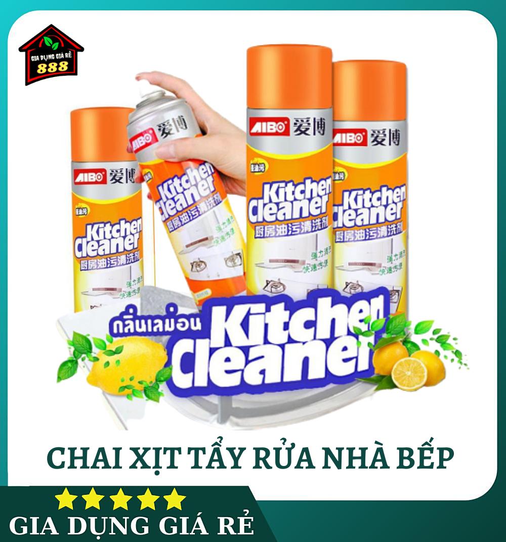 Chai Xịt Tẩy Rủa Nhà Bếp Thai Lan Đa Năng Kitchen Cleaner Thái Lan 500ml , Nước Tẩy Rửa Nhà Bếp Đa Năng Siêu Sạch , Chai Xịt Tẩy Rửa Nhà Bếp, Nhà Tắm - Chai Xịt vệ Sinh Đa Năng Bảo Vệ Da Tay