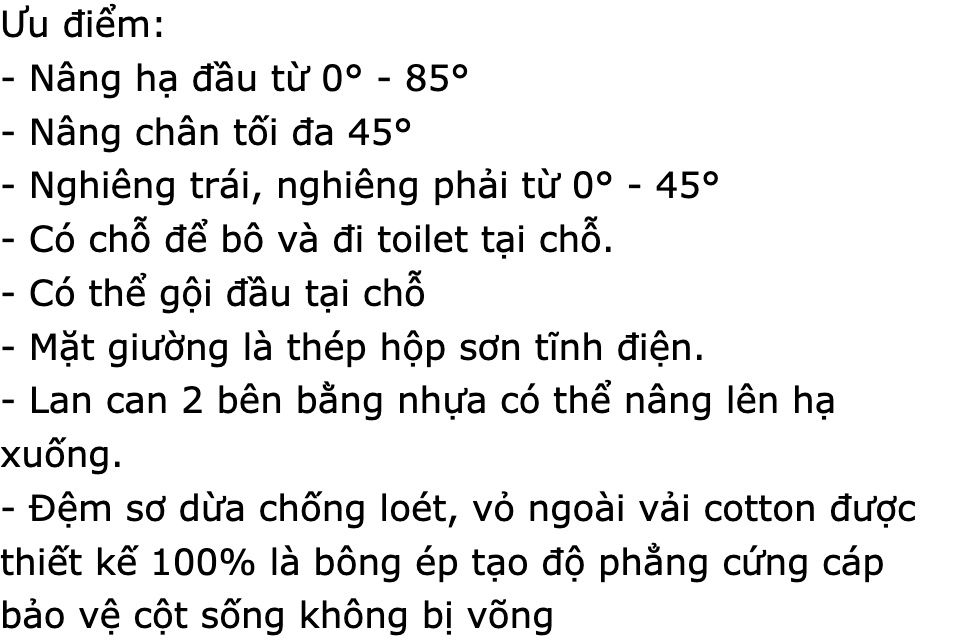 Giường bệnh viện NIKITA DCN08 Chính hãng - Đa chức năng cao cấp, Bảo hành 12 tháng, nệm chống loét, xuất xứ Nhật Bản, điều khiển bằng remote 61 Giường bệnh viện NIKITA DCN08 Chính hãng - Đa chức năng cao cấp, Bảo hành 12 tháng, nệm chống loét, xuất xứ Nhật Bản, điều khiển bằng remote