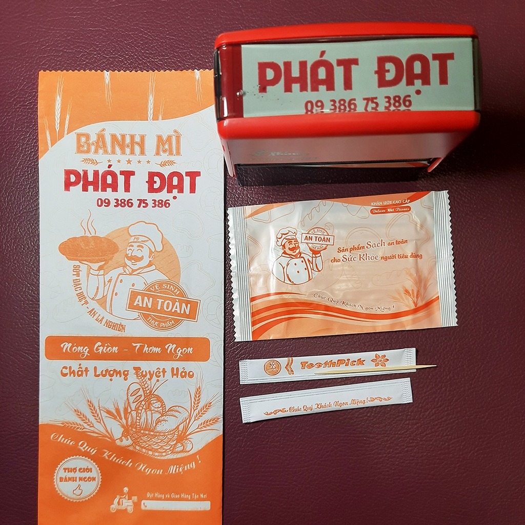 Khăn Lạnh - Túi Giấy Bánh Mì