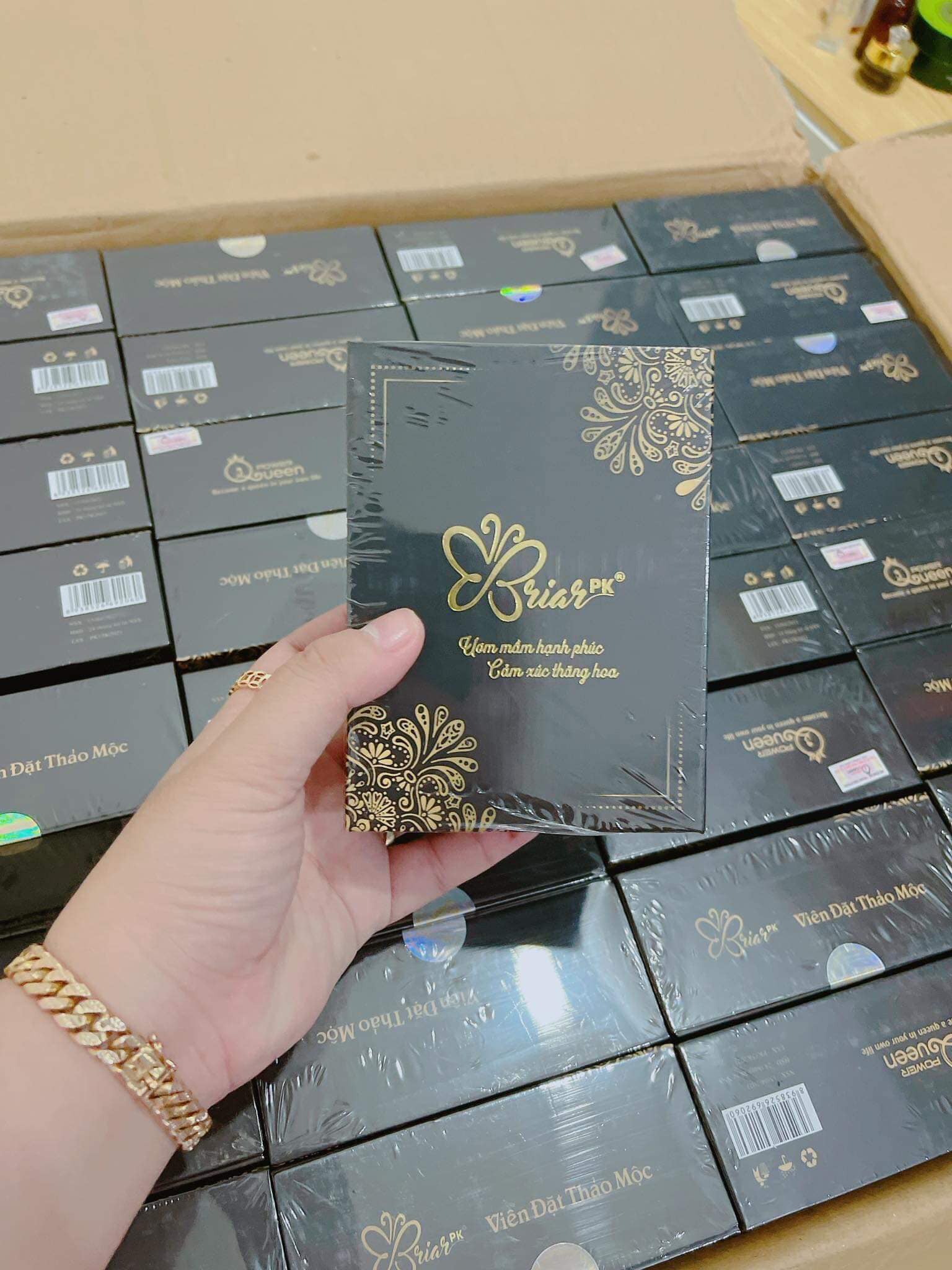 Viên Đặt Thảo Mộc Tầm Xuân Briar PK Giúp Se Khít Vùng Kín, Làm Sạch Vùng Kín, Hỗ Trợ Khử Thâm(che tên nhạy cảm)