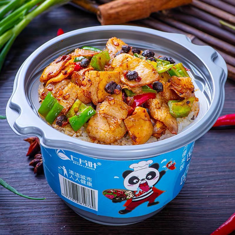 CƠM TỰ SÔI Cơm ăn liền ĐỦ VỊ - Cơm tự sôi Panda