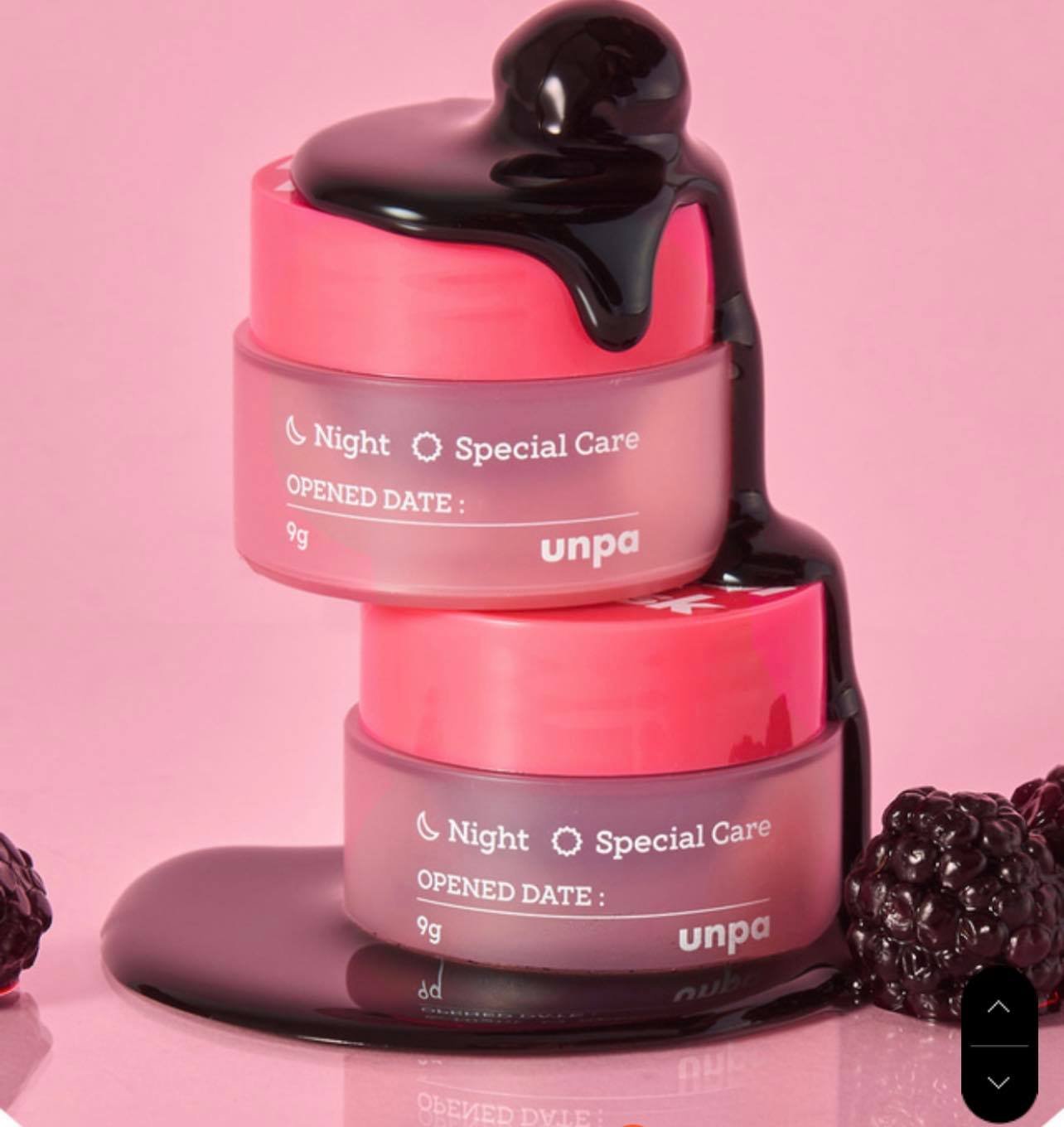 Combo Tẩy Da Chết Môi Sủi Bọt & Mặt Nạ Ngủ Môi Unpa Bubi Bubi (Bubble Lip Scrub + Lip Mask) _ Unpa Chính Hãng