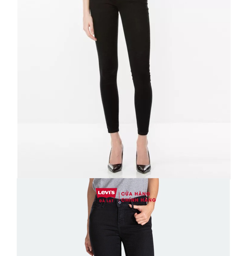 Quần bò nữ tối màu LEVI'S® 710 SUPER SKINNY JEANS CHÍNH HÃNG 17778-0034 |  