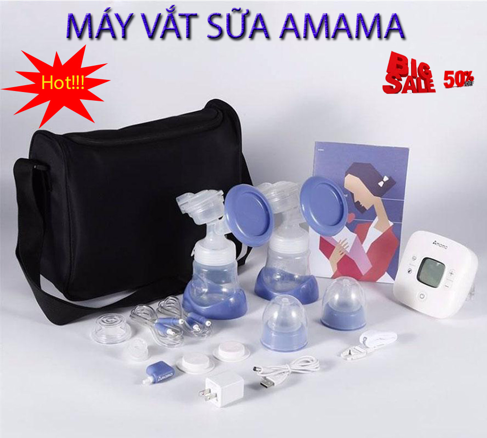 mua ống hút sữa ở đâu - CHỌN NGAY MÁY HÚT SỮA AMAMA Thế hệ mới, Kích sữa mẹ nhiều sữa, Không đau tiện dụng ; MẪU AAM-324, Giảm giá 50% NGAY HÔM NAY, Bảo hành 1 đổi 1 Sản phẩm trên toàn quốc
