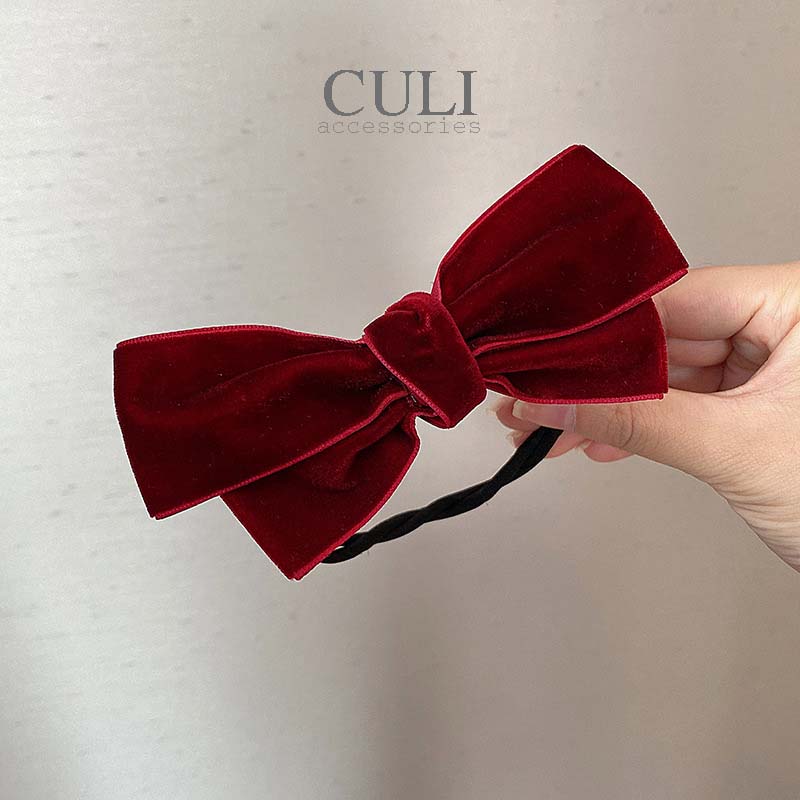 Kẹp búi tóc quấn tóc dẻo thông minh , dụng cụ kẹp búi tóc nơ xinh xắn phong cách Hàn Quốc