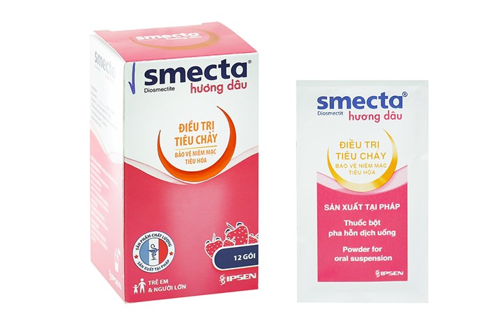 Smecta hương dâu - Cải thiện các triệu chứng tiêu chảy cấp ở trẻ ...