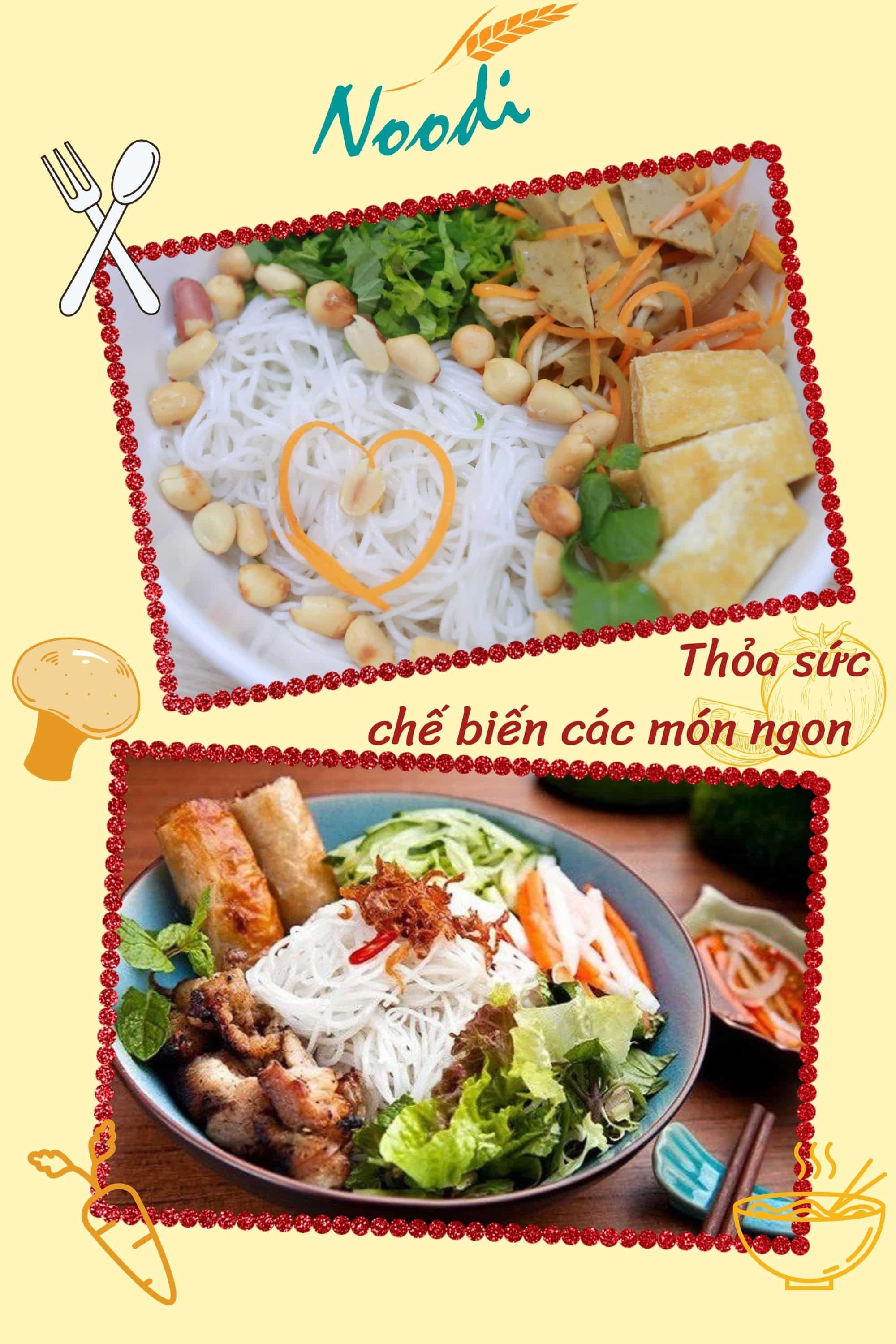 Combo bún phở PPS siêu ngon, siêu tiết kiệm (Bún PPS 500g, Phở PPS 500g, Bún gạo lứt PPS 300g)[Noodi]tiện lợi một click là mua trọn combo bún healthy cho gia đình mình