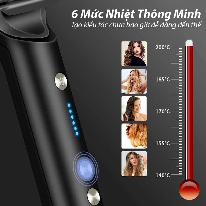 [BH 1 Năm] Lược Điện Chải Thẳng Tóc TRENDMART,lược tạo kiểu tóc Chuyên Nghiệp Và Tiện Lợi Máy Uốn Duỗi Tóc Ép- Máy uốn tóc Siêu Tốc Hàn Quốc Công Nghệ Hiện Đại