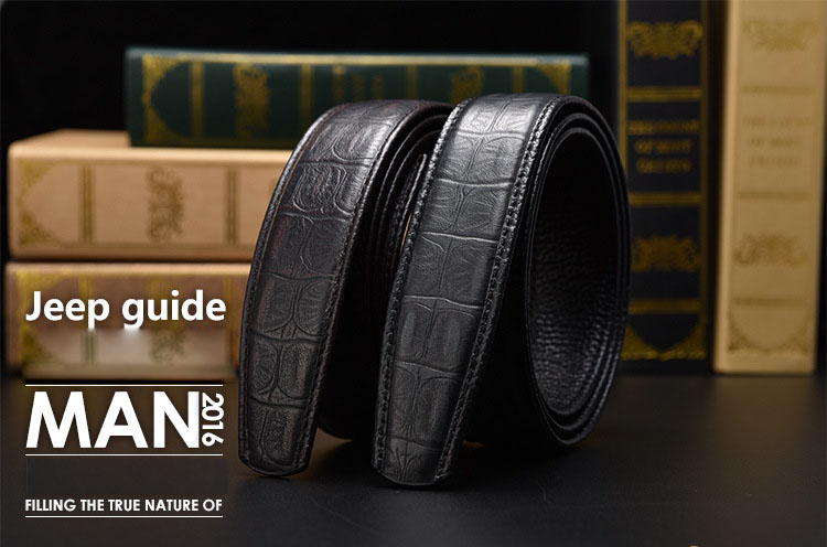 dây nịt nam, dây thắt lưng dùng cho khóa tự động thời trang da bò dập vân vảy rông