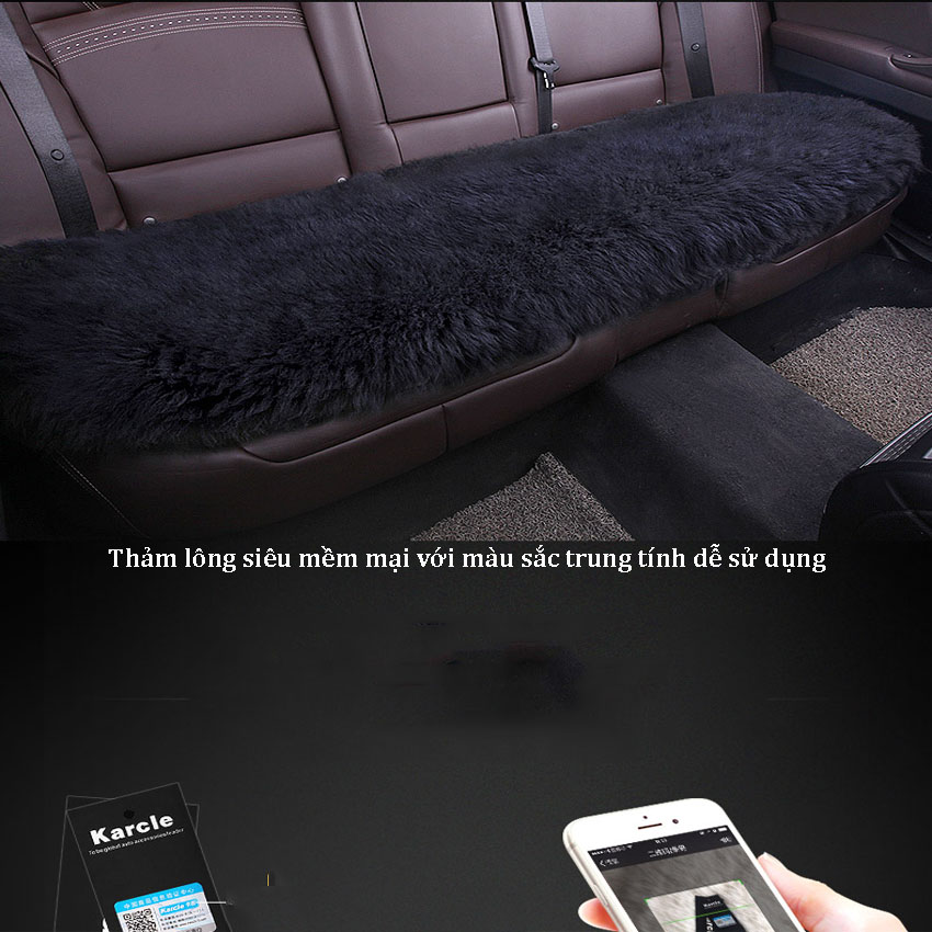 Thảm Lông Lót Ghế Cao Cấp-ACE STORE-Thảm Lông Cừu Lót Ghế Ô Tô, Thảm lót lông xe, Miếng Lót Mùa Đông Thảm,Gối Đệm Ghế Cho Ghế Văn Phòng Ô Tô Sofa
