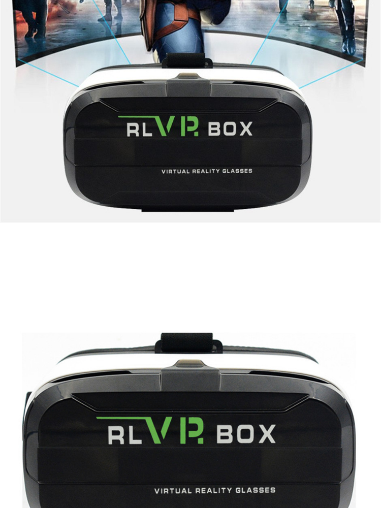 Kính thực tế ảo Vr Box RL 2 và tay game Andoird Bluetooth 3.0 tặng tai nghe J5, mang lại trải nghiệm và chơi trò chơi tuyệt vời 2