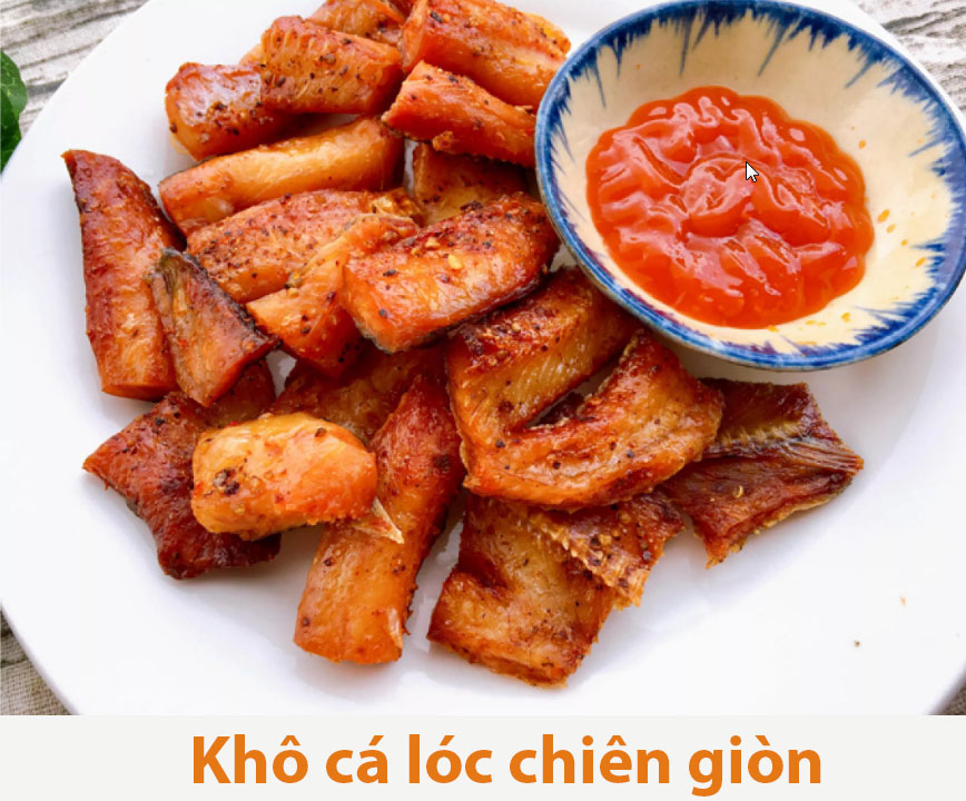 Hình ảnh khô cá lóc, Cá kho lac - Khô cá Lóc Đồng Miền Tây loại 1 Thịt Thơm Ngon, Ngọt, Chắc Thịt , Sạch sẽ, An Toàn - 1kg, 500gr, 100gr