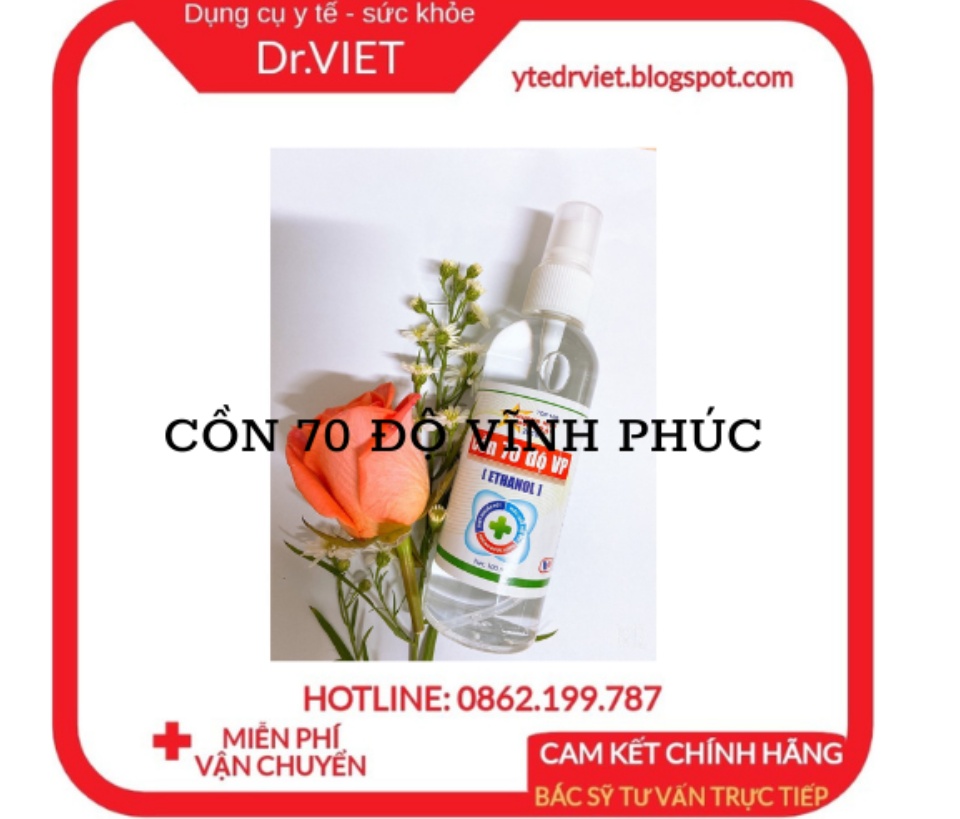 Nước ethanol 70 độ Vĩnh Phúc dùng để xử lý làm sạch môi trường, sát khuẩn bề mặt vật dụng và có thể xử lý vi khuẩn trên con người, bề mặt da, sát khuẩn vết thương, diệt khuẩn, sát khuẩn dụng cụ y tế, đồ vật DrViet 60 Nước ethanol 70 độ Vĩnh Phúc dùng để xử lý làm sạch môi trường, sát khuẩn bề mặt vật dụng và có thể xử lý vi khuẩn trên con người, bề mặt da, sát khuẩn vết thương, diệt khuẩn, sát khuẩn dụng cụ y tế, đồ vật DrViet