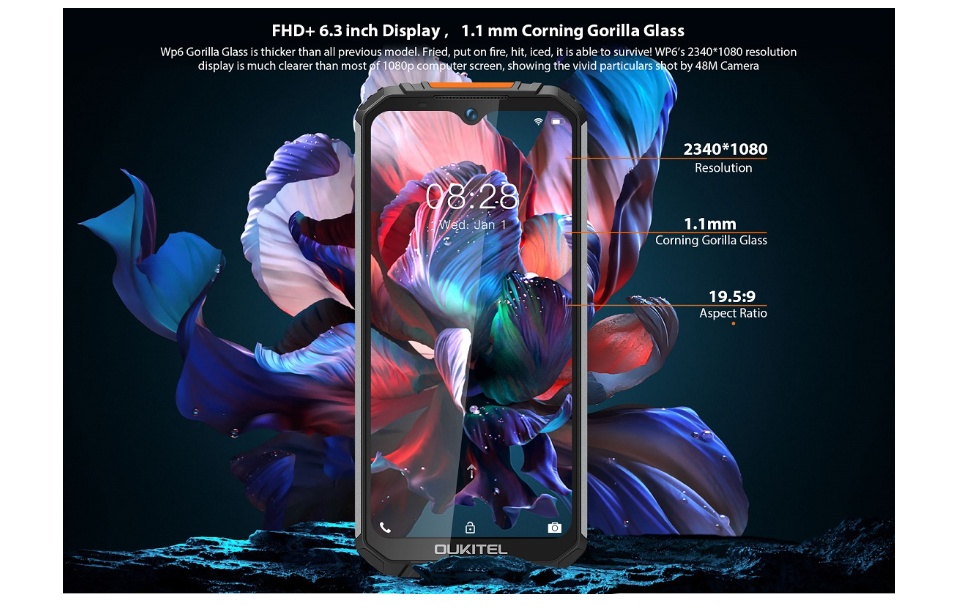 Điện thoại Oukitel Wp6