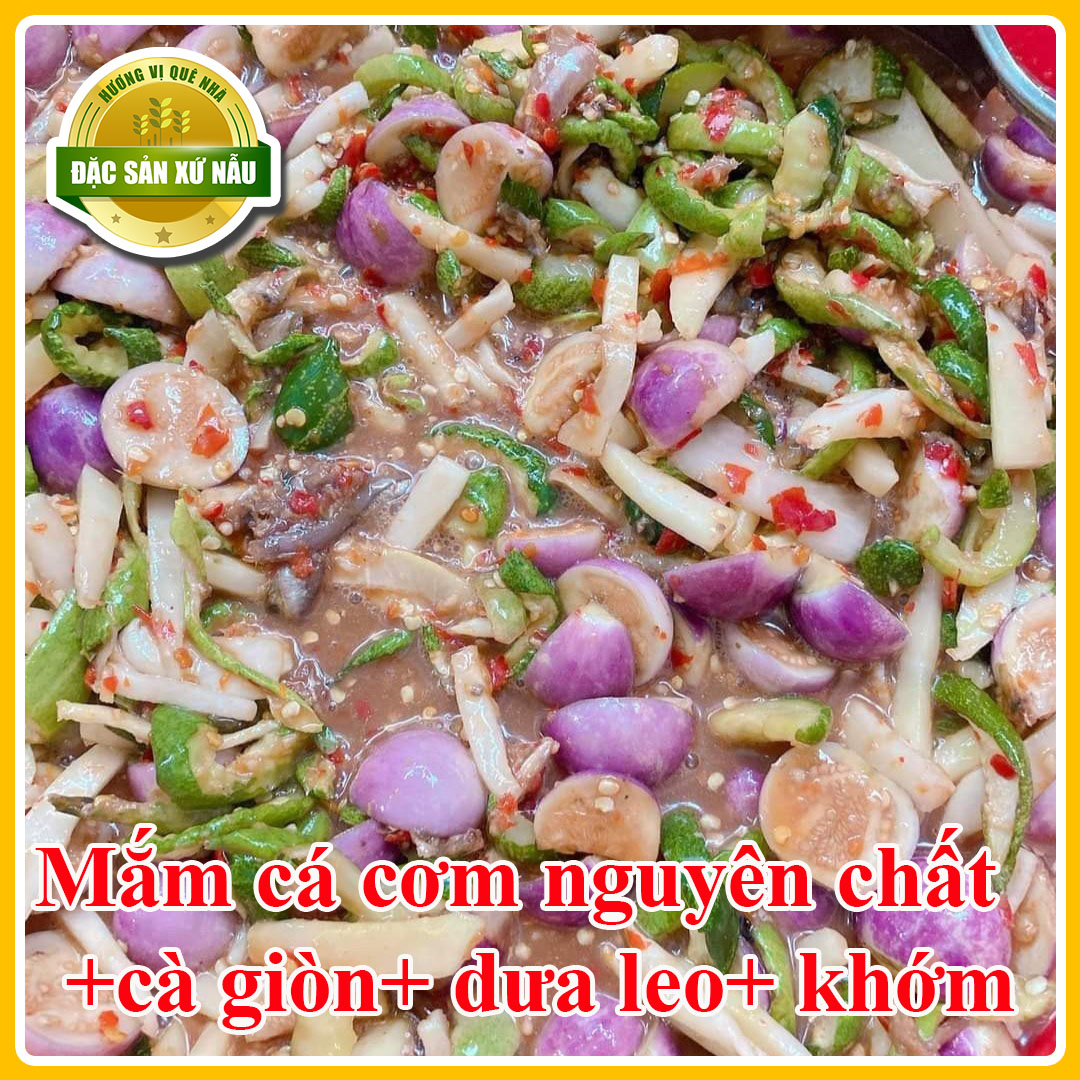 1 Kg mắm cá cơm Phú Yên nguyên chất chưa pha (1Kg) - Đặc Sản Xứ Nẫu Quê Mình