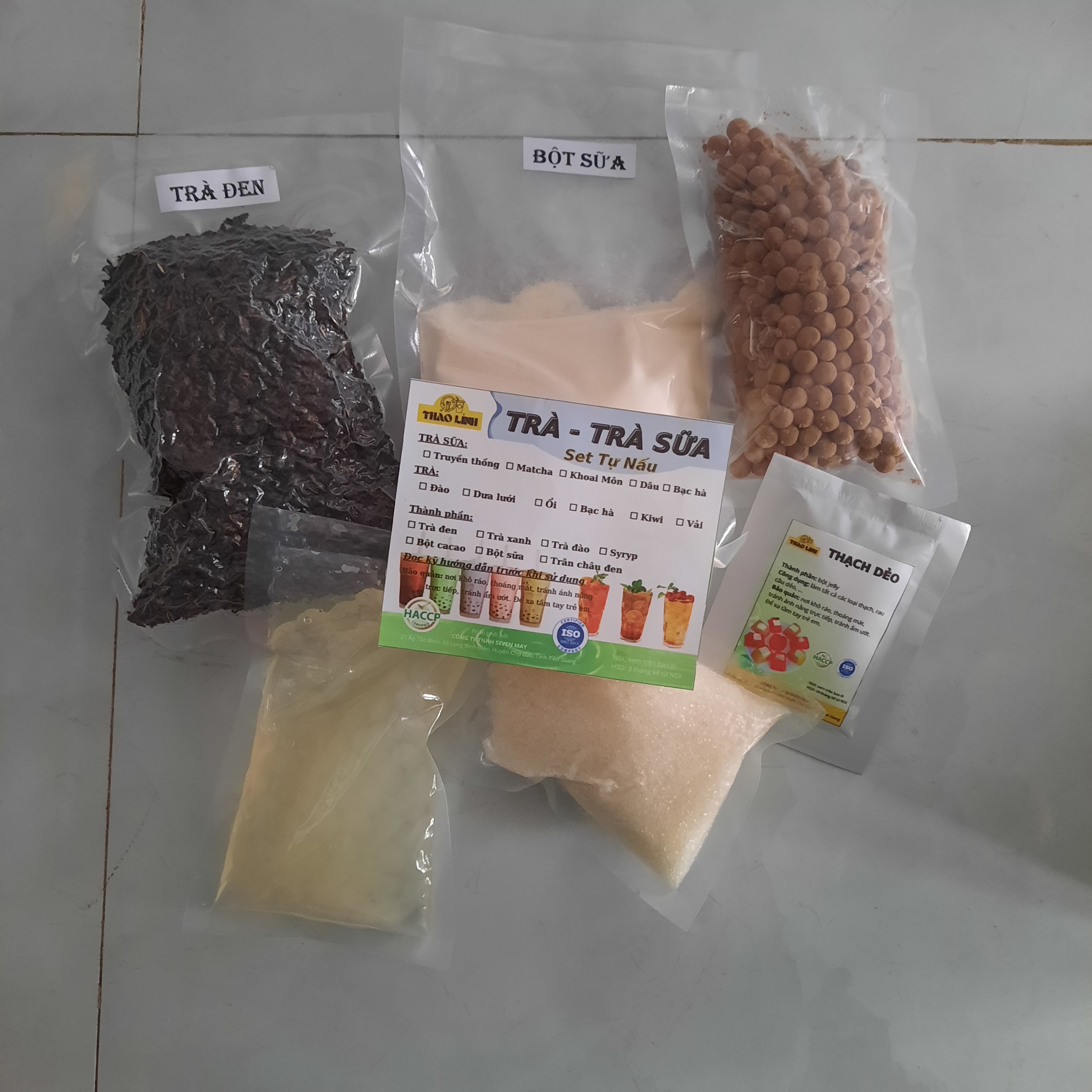 Set Trà Sữa Truyền Thống Tự Nấu Tại Nhà Thơm Ngon Ngọt Béo An Toàn Vệ Sinh 1 Lần Nấu Được Khoảng 10 Người Uống