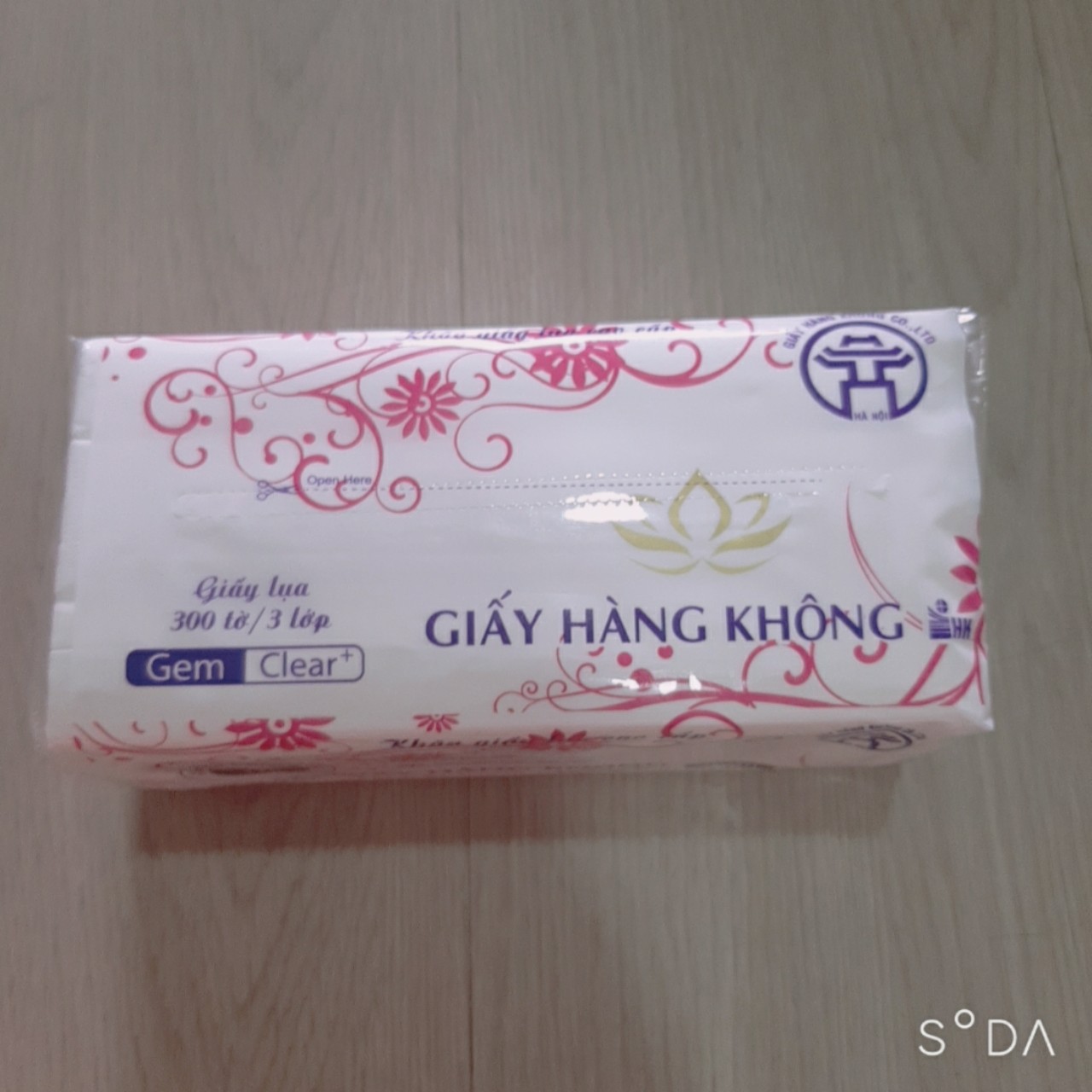 Giấy Lụa Hàng Không 3 Lớp 300 Tờ /Bịch