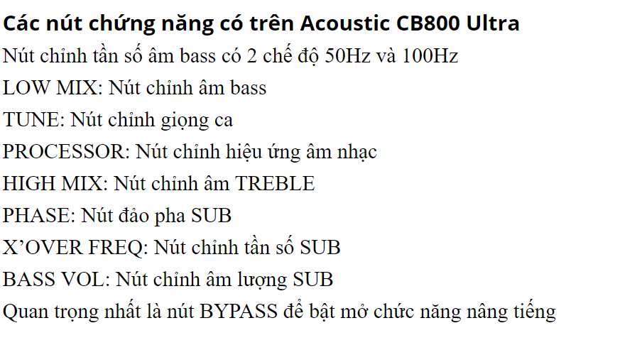 Máy Nâng Tiếng Hát Td Acoustic Cb-800 Ultra Cao Cấp,Thiết Bị Nâng Tiếng Thiết Kế Kim Loại Cao Cấp,Đèn Led Nổi Bật Cho Âm Thanh Dàn Karaoke Chất Lượng,Nâng Giọng Hát Trong Sáng Có Thể Kết Hợp Cả Vang Cơ,Vang Số (Mixer Karaoke)