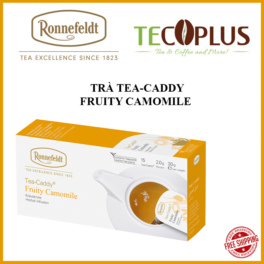 [HÀNG CHÍNH HÃNG] Ronnefeldt tea Trà túi lọc Teacaddy Fruity