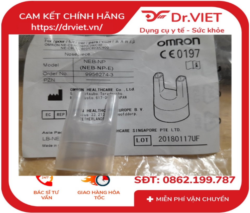 Ống xông mũi họng dùng cho máy omron NE-C28 và NE-C29 Chính hãng - Nhỏ gọn, dễ dàng mang theo và dễ sử dụng, phù hợp cho gia đình 50 Ống xông mũi họng dùng cho máy omron NE-C28 và NE-C29 Chính hãng - Nhỏ gọn, dễ dàng mang theo và dễ sử dụng, phù hợp cho gia đình