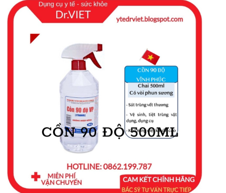 Nước ethanol 90 độ 500ml Vĩnh Phúc, diệt khuẩn dụng cu y tế, bề mặt trong y tế.vi khuẩn, Sát trùng vết thương: sát trùng tay, các vật dụng trong gia đình, bề mặt đồ vật., Vệ sinh dụng cụ y tế, dụng cụ Drviet 64 Nước ethanol 90 độ 500ml Vĩnh Phúc, diệt khuẩn dụng cu y tế, bề mặt trong y tế.vi khuẩn, Sát trùng vết thương: sát trùng tay, các vật dụng trong gia đình, bề mặt đồ vật., Vệ sinh dụng cụ y tế, dụng cụ Drviet