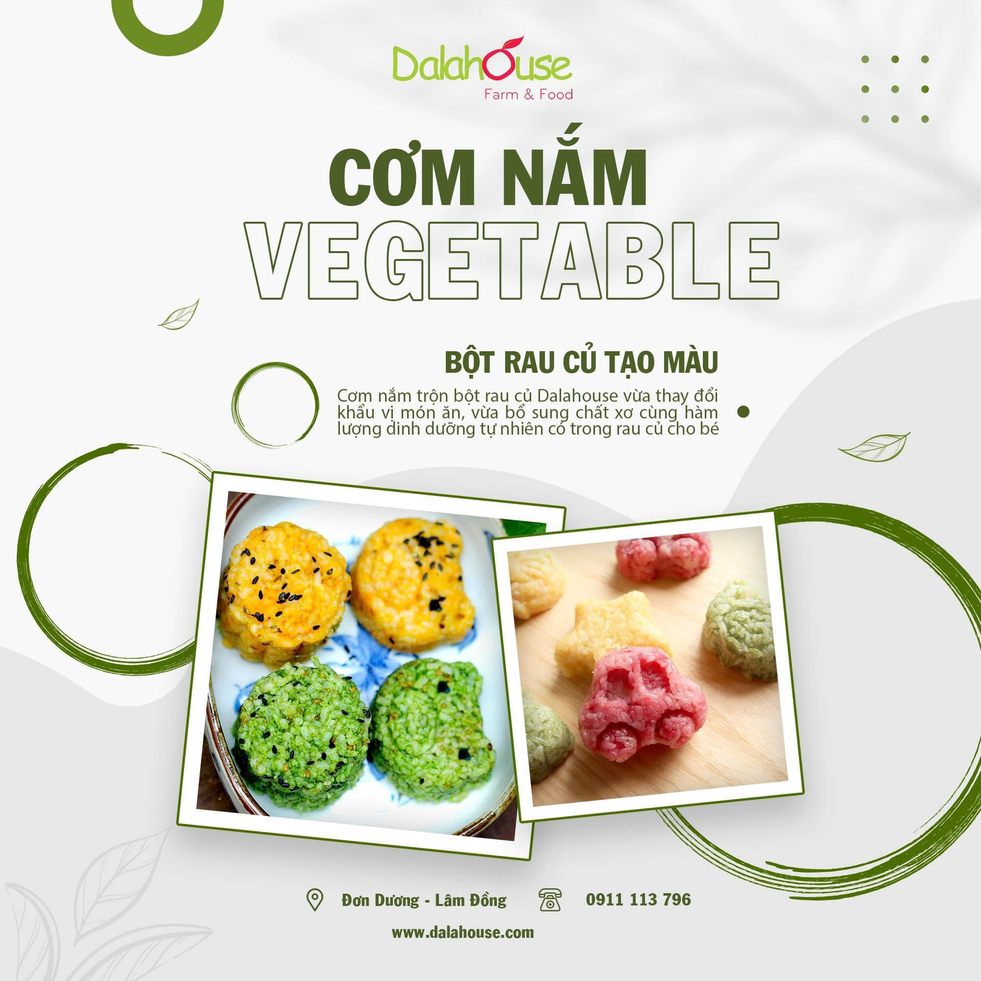 COMBO 2 Bột Rau Củ Cho Bé Ăn Dặm Organic Nguyên Chất 100% Dalahouse - Rau Củ Sấy Lạnh Cho Bé Ăn Dặm-Hấp thụ tốt, Ăn ngon miệng, Cải thiện tiêu hóa, Tăng cường miễn dịch tự thân-Tiêu Chuẩn Hoà Kỳ NPP Anni Group