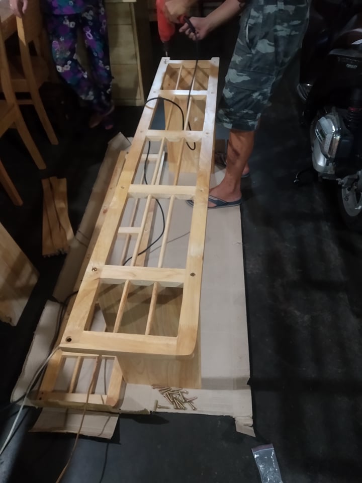 KỆ SÁCH GỖ 64CM 5 TẦNG