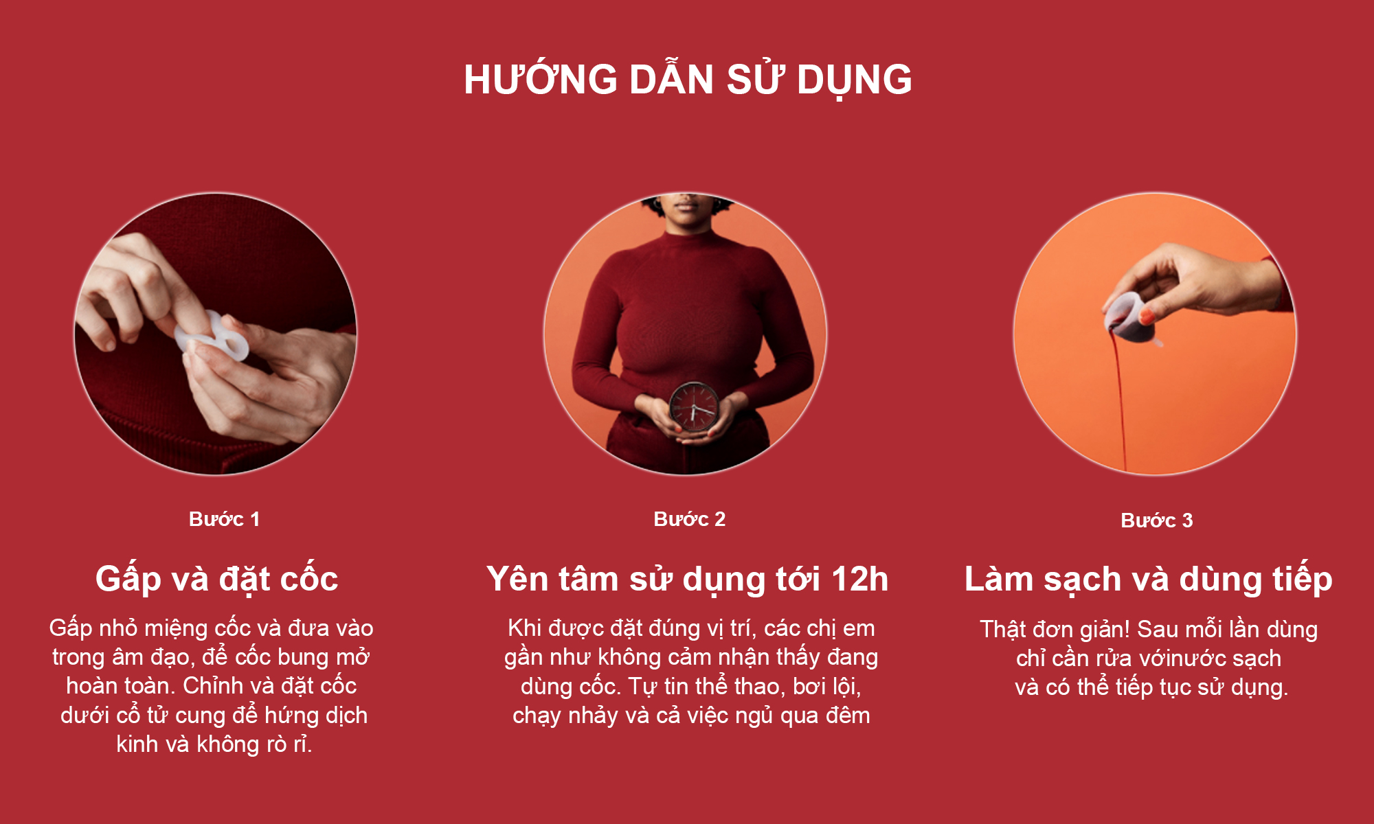 Cốc nguyệt san OrganiCup [Size B] - Nhập khẩu Đan Mạch