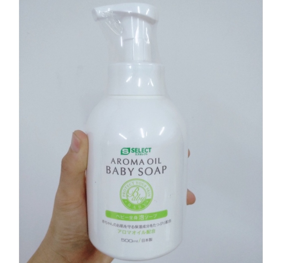 Sữa tắm S SELECT Nhật Bản tinh dầu thơm thiên nhiên cho bé 500ml | Lazada.vn
