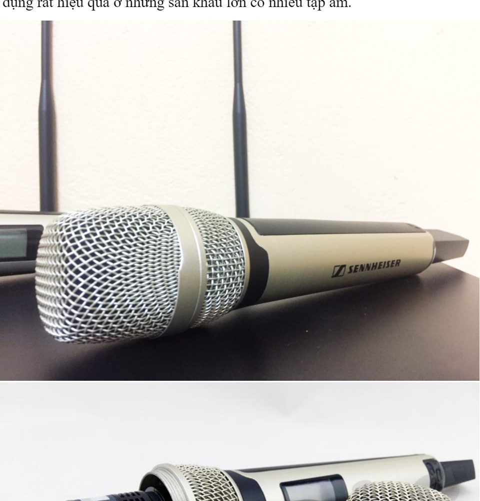 Micro Không Dây Kèm Đầu Thu UHF NHẬP KHẨU - Micro Sennheiser SKM 9000 4