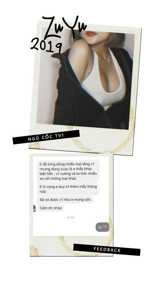 Ngũ Cốc Zuyu - Tăng Vòng 1 Tự Nhiên ( Tặng ngay tinh dầu massage ngực)