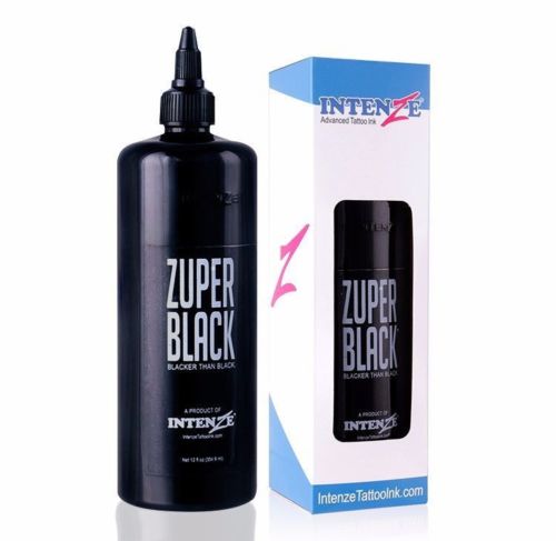 Mực Xăm Intenze ZUPER BLACK 12 OZ 355ml