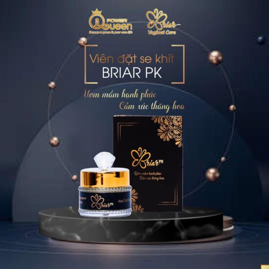 Viên đặt Briar se khít cô bé tặng Xà phòng khử thâm mông PELICAN kèm túi lưới (che tên kín đáo)