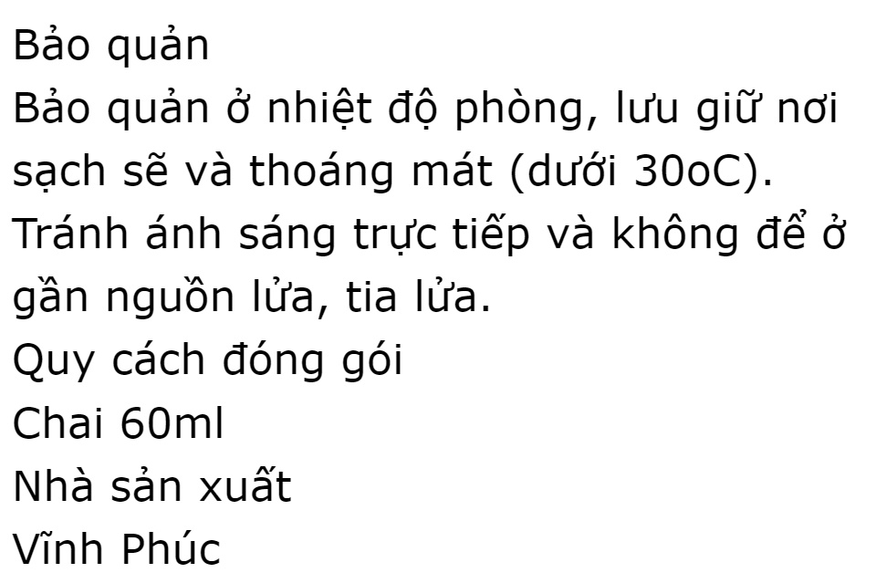 Nước oxy già Vĩnh Phúc dùg để rửa sạch, sát trùng vết thương và vết loét, súc miệng trong trường hợp viêm răng lợi; viêm miệng cấp, ngoài ra còn dùng để rửa ống tai, loại bỏ ráy tai khi tai có mủ DrViet 65 Nước oxy già Vĩnh Phúc dùg để rửa sạch, sát trùng vết thương và vết loét, súc miệng trong trường hợp viêm răng lợi; viêm miệng cấp, ngoài ra còn dùng để rửa ống tai, loại bỏ ráy tai khi tai có mủ DrViet